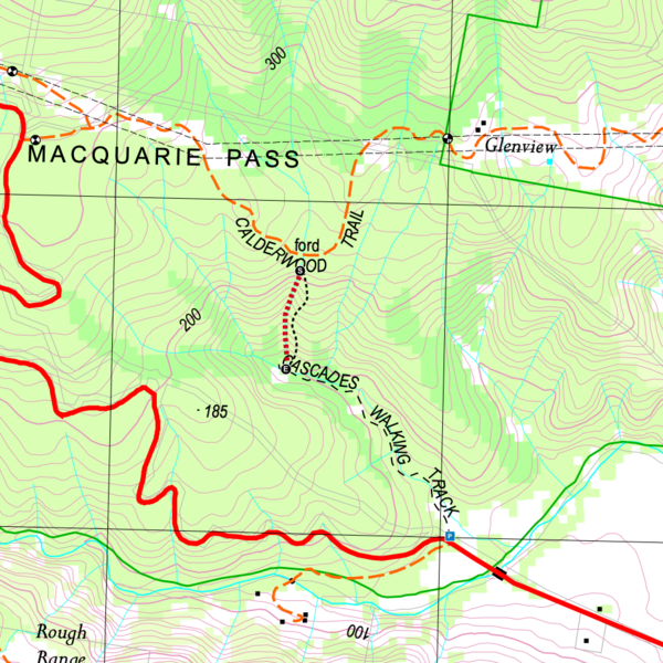 File:Cascade Falls (Macquarie Pass) Cascade Falls Location Map.png