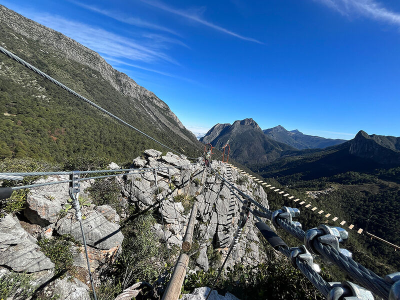 File:Via Ferrata Terrisi south-course-log-bridge.jpg