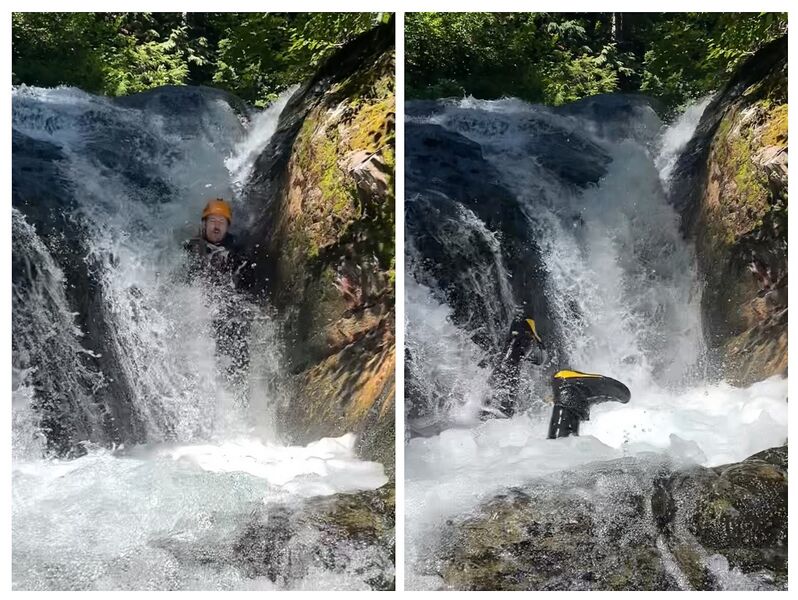 File:Mineral Creek (Alpine Lakes) feet-in-air-slide.jpg