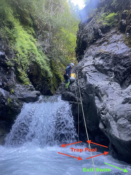 File:LeBar Creek lebar last rappel pool.jpg