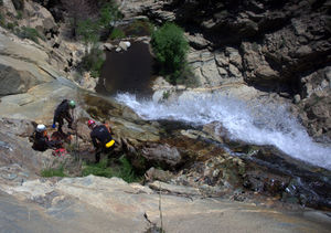 Tree anchor dislodged on R5 of Peppermint Creek pics.jpg