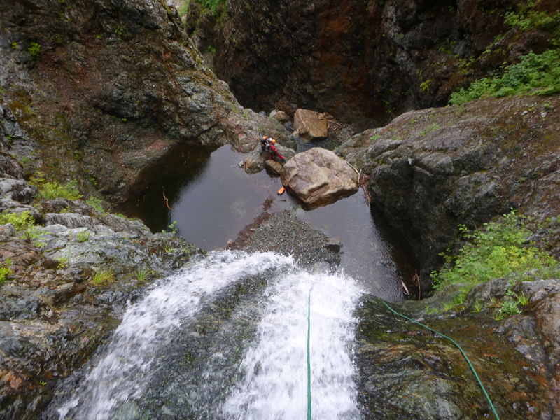 File:Clear Creek (West Fork) JumboFrogR2TopLookingDownFromFirstPool.jpg