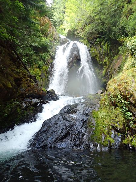 File:Whitehorse Creek (Olympic Peninsula) twinfallswhitehorse.jpg
